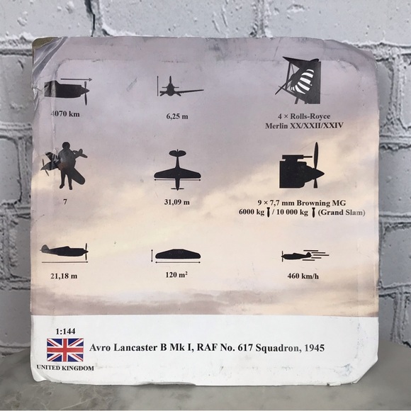 UK Avro Lancaster B Mk I, RAF No. 617 Squadron, 1945 Aircraft Amercom Collection - Picture 8 of 13